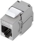 Модульный соединитель Пожтехкабель-СКС 201-037, Keystone Jack RJ-45, кат. 6, экранированный