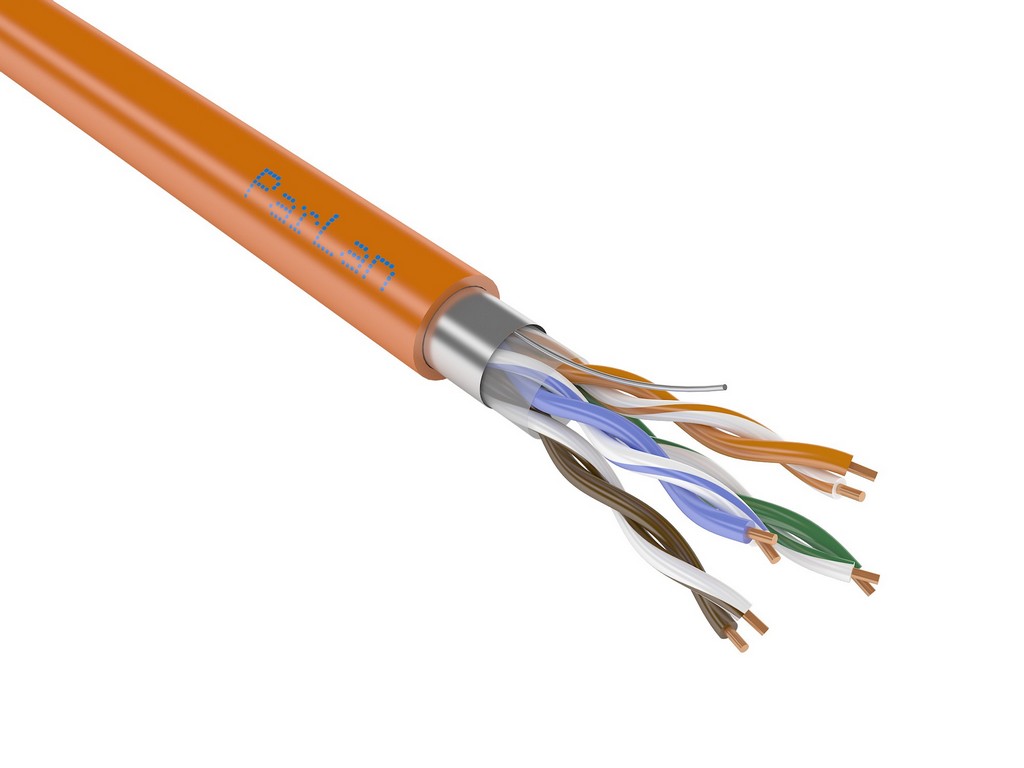 Кабель Паритет 101024, F/UTP Cat5e, 2х2х0.52, нг(А)-HF